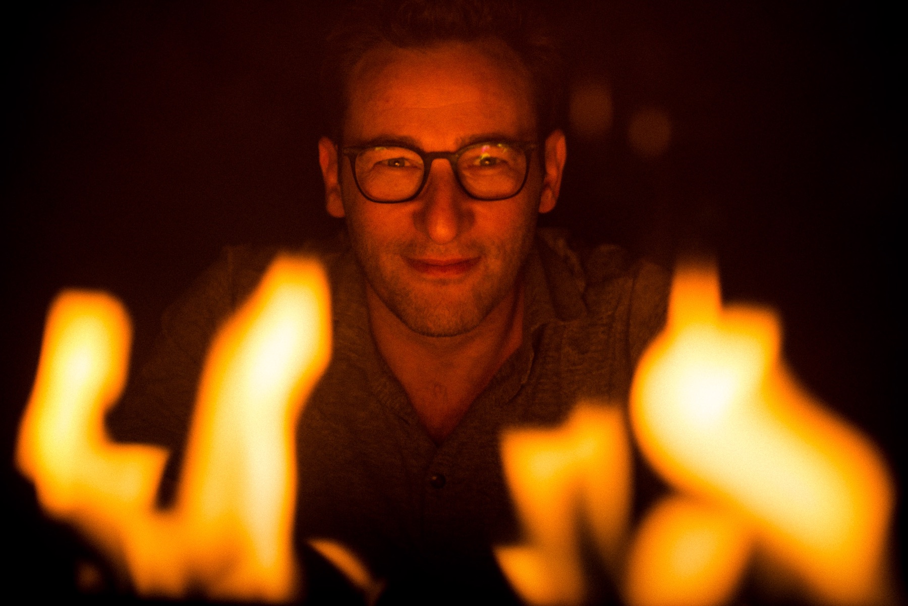 Simon Sinek, photographed by Pete Longworth